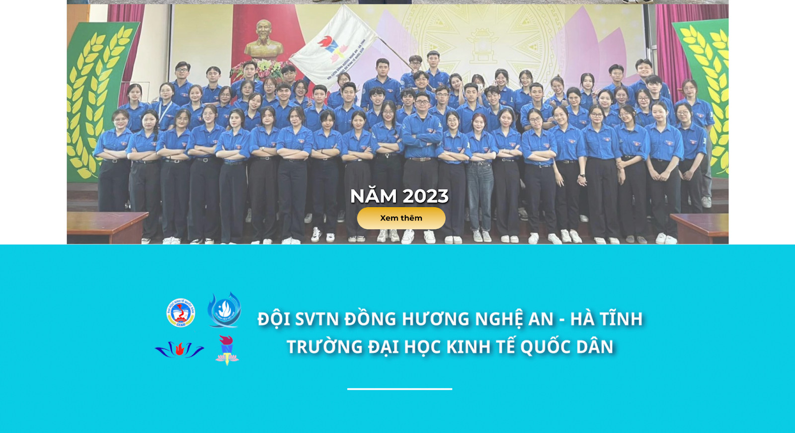 Giới thiệu đội Sinh viên tình nguyện (SVTN) Đồng hương Nghệ An - Hà Tĩnh - Trường ĐH Kinh Tế Quốc Dân